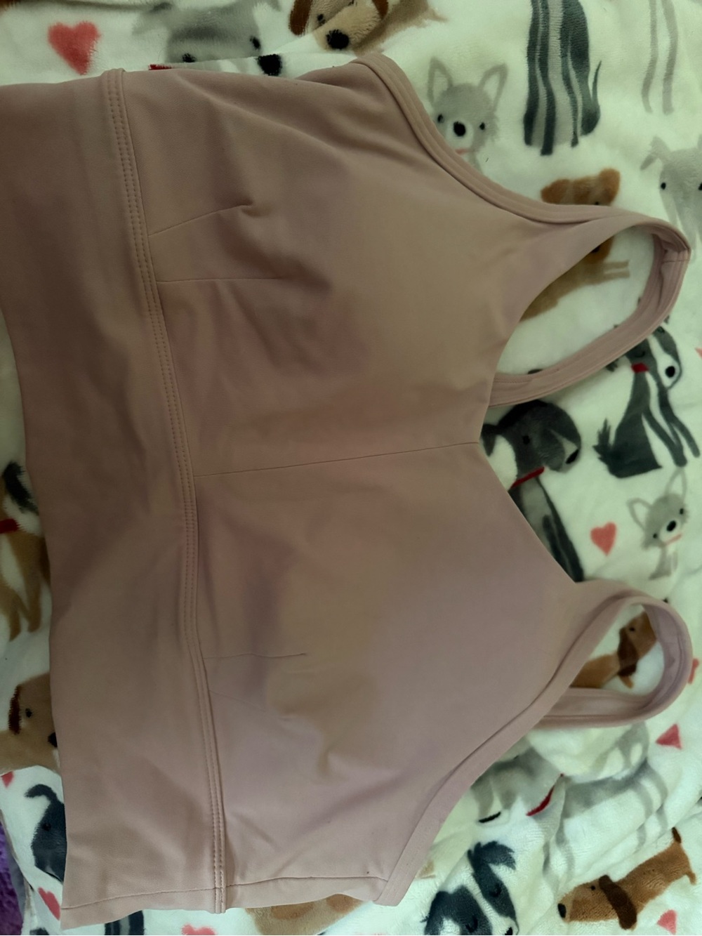 Duluth Trading Co Mauve Pink Active Bra